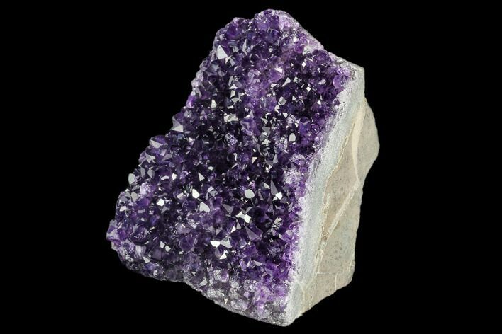 Dark Purple, Amethyst Crystal Cluster - Uruguay #123795